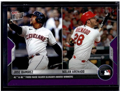 2022 Topps Now - Jose Ramirez Nolan Arenado #OS-27
