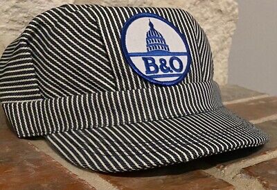 Engineer/Conductor Cap/Hat-(B&O) Baltimore & Ohio (Blue)-Adult or child size