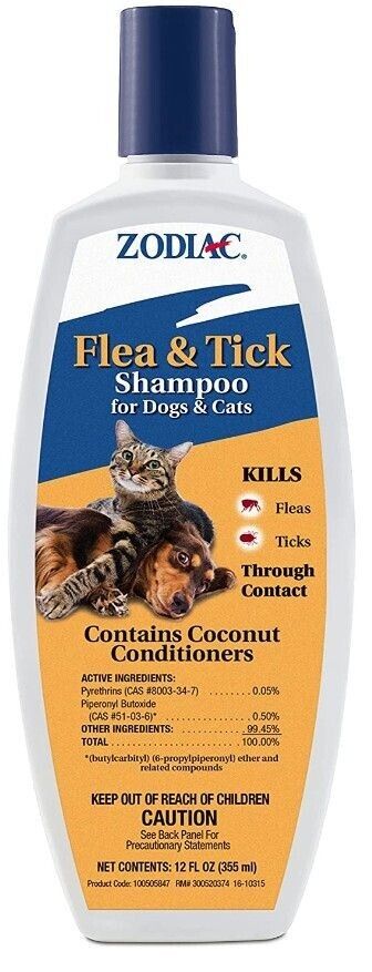 Kills  On Contact For Dogs & Cats 12 Oz