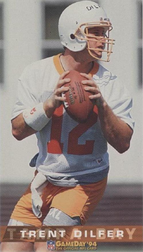 NFLカード Trent Dilfer 直書きサインカード25枚限定 NFLカード Trent Dilfer 直書きサインカード25枚限定 NFLカード Trent