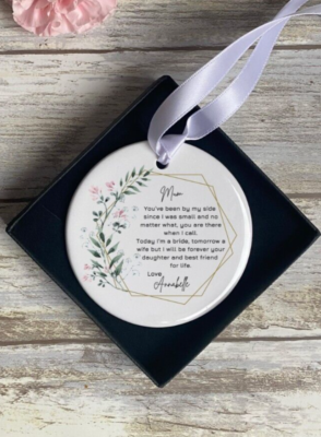 Mother of the bride gift on sale to daughter
