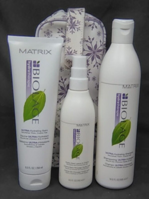Matrix Biolage Ultra Hydratherapie Shampoo 500ml + Balm 250ml + Leave in 250ml