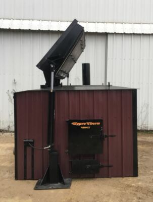 BEST TOP LOADER Log Burner Outdoor Wood Burner Boiler Furnace Stove Outside 