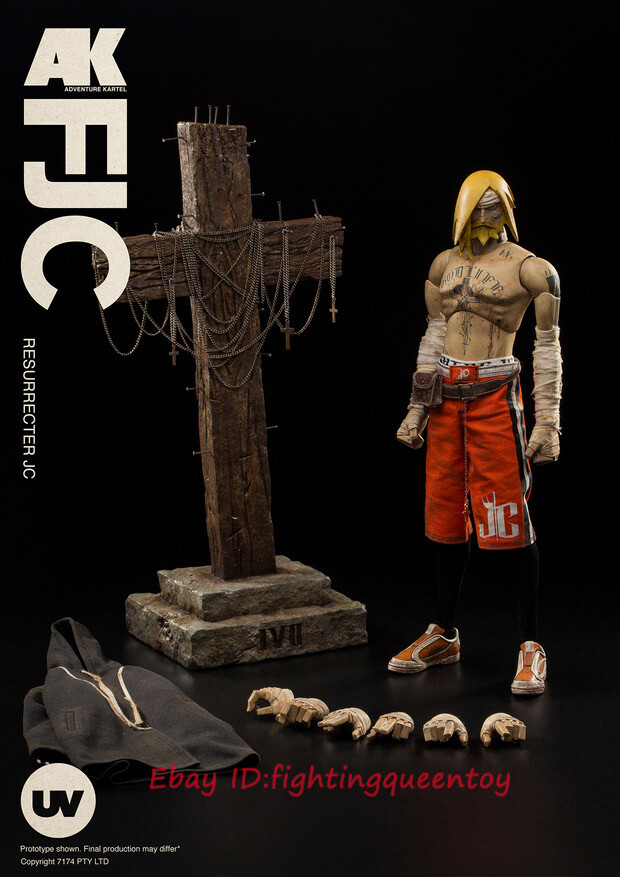 threea　Fighting JC　underverse　1/6　フィギュア Underverse Uv 1/6 Fighting Jesus Resurrecter Jc Action