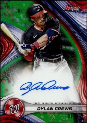 2024 BOWMAN'S BEST AS FUTURE GAME AUTO RELIC DYLAN CREWS 52