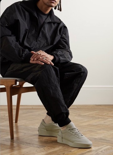 Final Fear Of God Leather Low Top Aerobic Sneakers Shoes