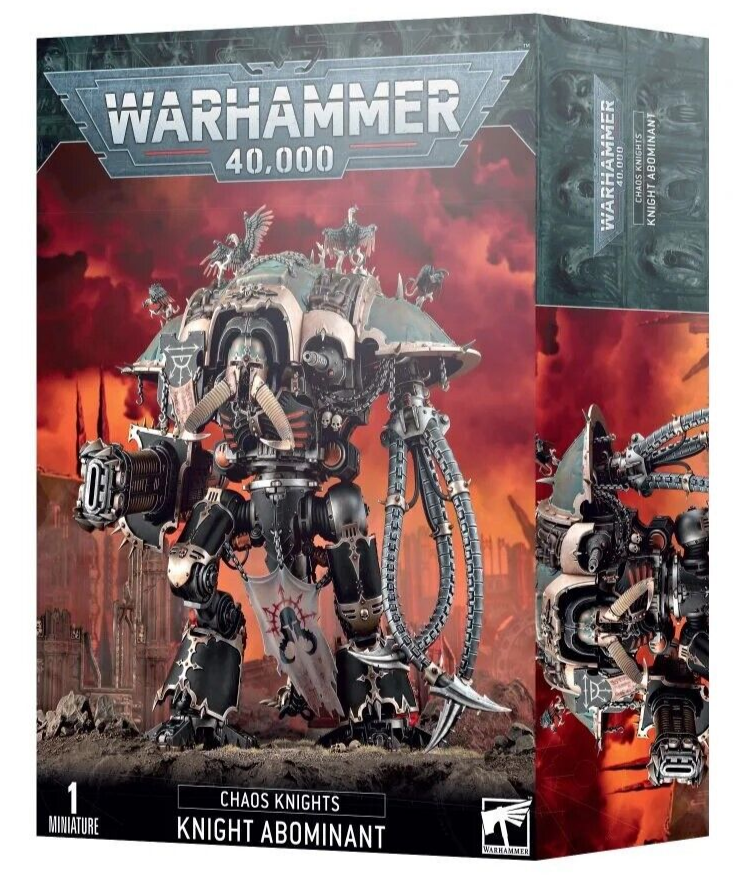 その他 Warhammer Chaos Knights Knight Abominant Warhammer 40000 Chaos Knights Knight Abominant