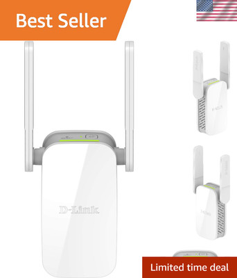 Extend Your Wi-Fi with AC1200 Mesh Booster   Covers 1550 sq. ft. for 30 Devices