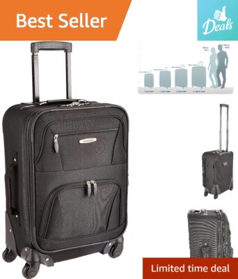 Ultra-Light Expandable Spinner Carry On - Avoid Excess Weight Charges - 19