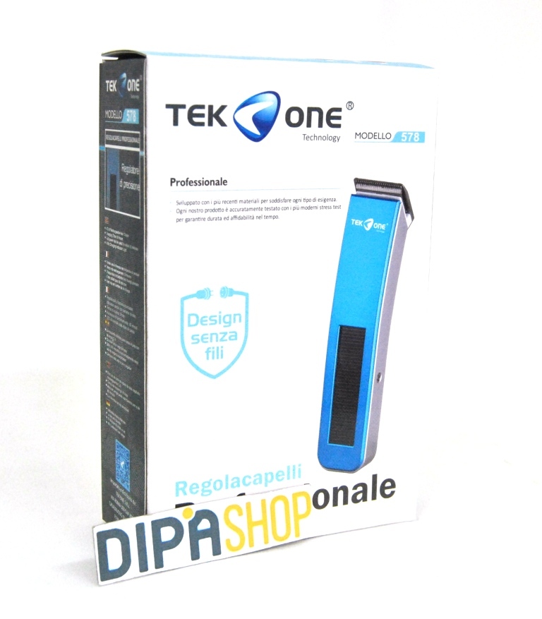 Rasoio TagliaCapelli TeKone 578 Regola Lunghezza Capelli Peli Ricaricabile hsb