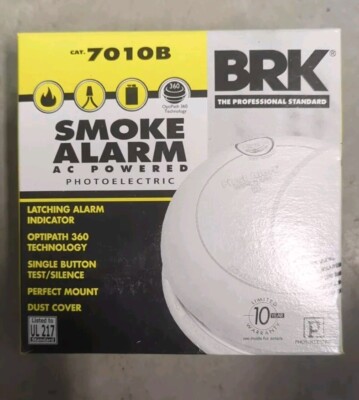 First Alert AC Hardwired Smoke Alarm BRK the professional standard 7010b