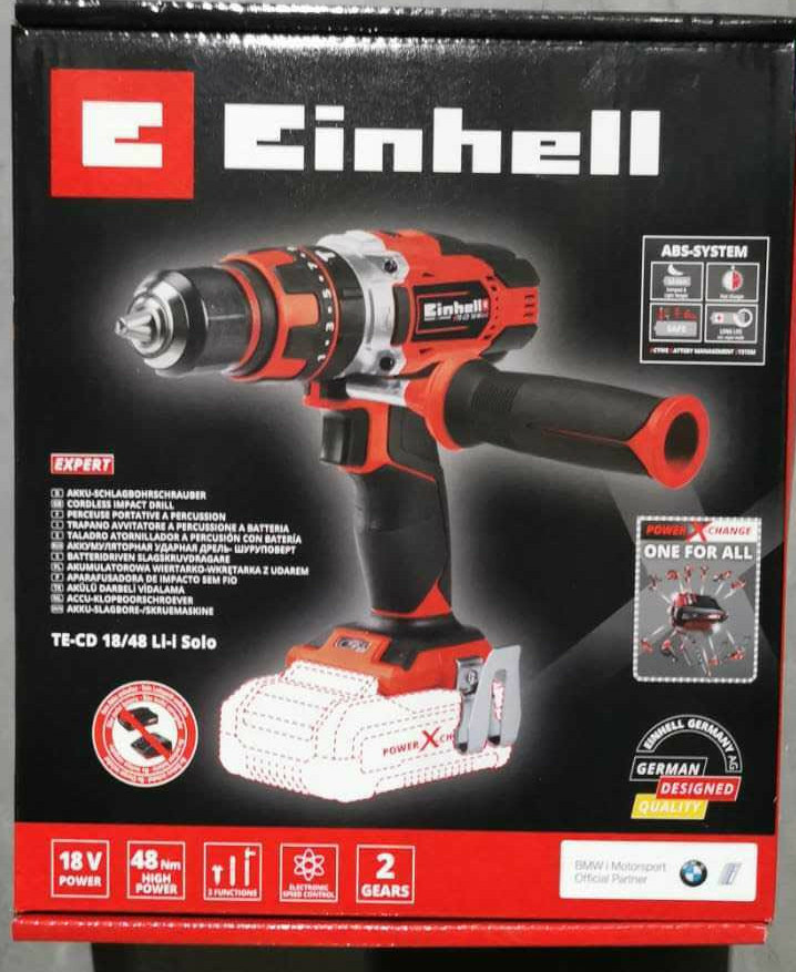Einhell TE-CD 18/48 Li-i-Solo Akku-Schlagbohrschrauber Schlagbohrer ohne Akku
