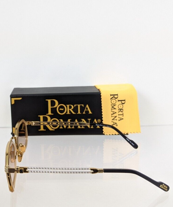 Pre-owned Porta Romana Authentic  Sunglasses Mod. 011 Col. 11a4 Vintage Frame In Brown