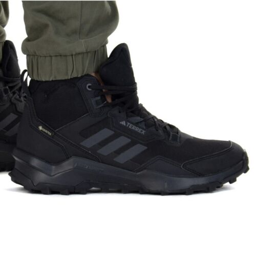 Мужская походная обувь Adidas Terrex AX4 Mid Gore-Tex 9 размера, спортивные кроссовки #401
