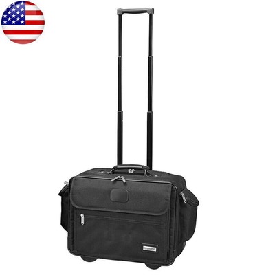 Rolling Laptop Bag A Separate Padded Compartment 3 File Compartments The Surface