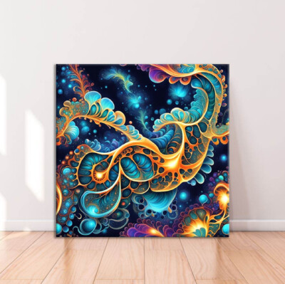 Wave Abstract Vector Art Limited Edition High Quality Home Decor Australian Made