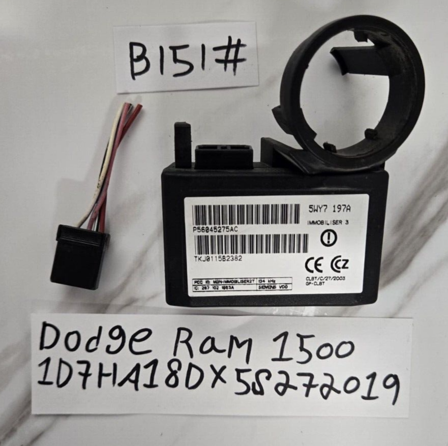 P56045275AC ✓Dodge / Chrysler / Jeep IMMOBILIZER Anti Theft P56045275AC ✓Dodge / Chrysler / Jeep IMMOBILIZER Anti Theft