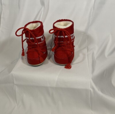Toddler Red Moon Boot Size 4C/6.5C