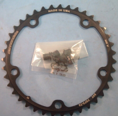 Cannondale MK-V 39T x130BCD Chainring-NEW /NOS CNC 7075-T6 Alloy- Mint-Free Ship