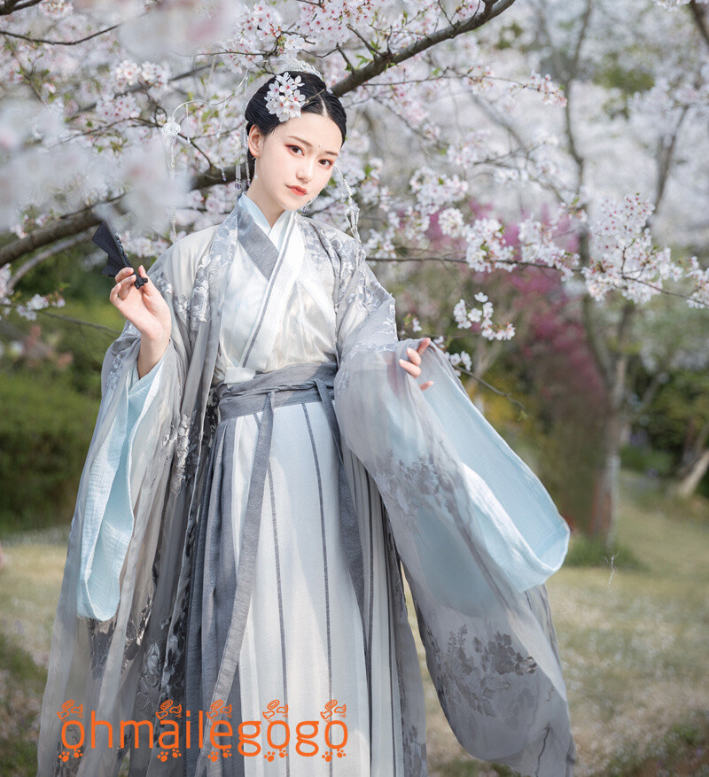 Hanfu Women/'s Dress Inner Tops Skirt Coat Embroidery Chinese Cosplay Party Dress