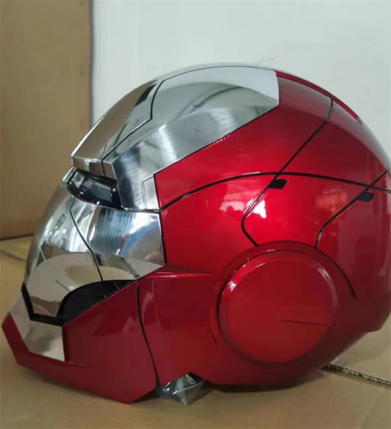 US! Autoking Iron Man 1:1 MK5 Helmet Mask Wearable Voice-control Transform Mask