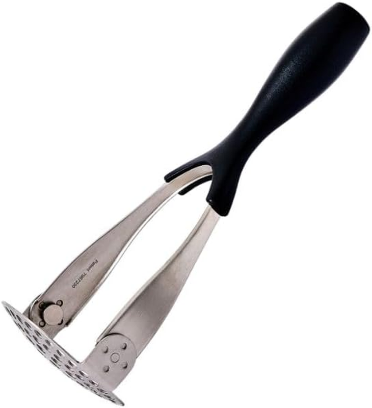 Flip Potato Masher – Stainless Steel Masher with Innovative Folding Design for E