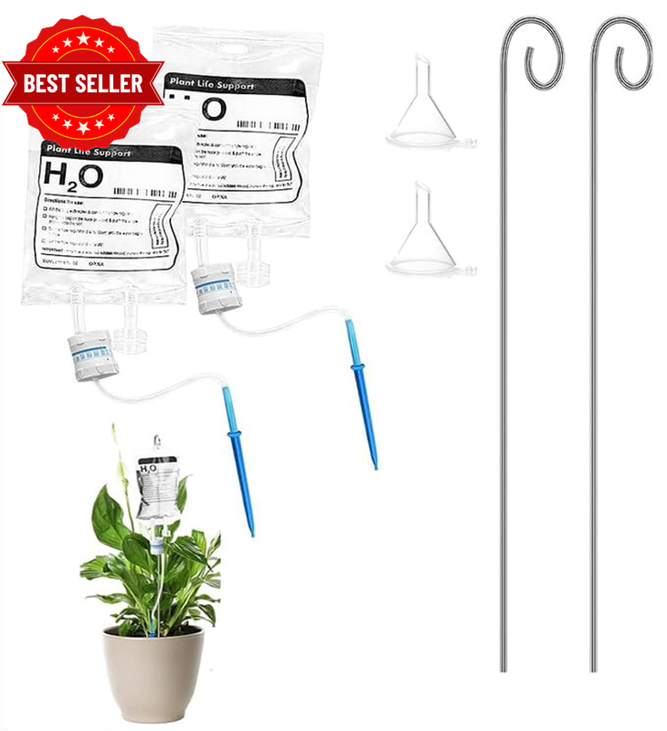 2 PCS Plant Automatic Watering Bag, Potted Plant Self Automatic Watering System,