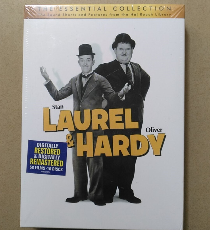 Laurel & and Hardy: The Essential Collection Collectables DVD 10-Disc