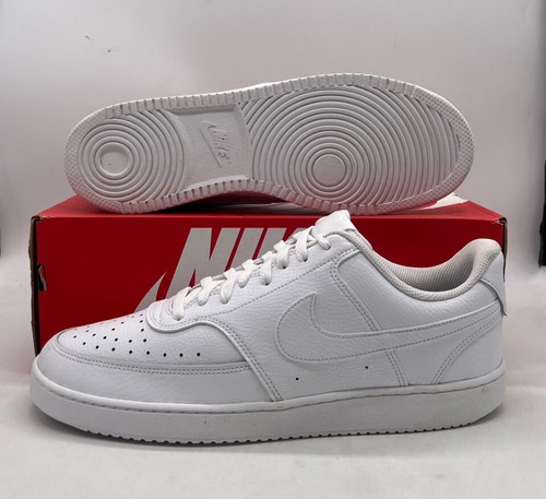 

Мужские баскетбольные кроссовки Nike Court Vision Lo Triple White CD5463-100, Белый, Nike Court Vision Lo