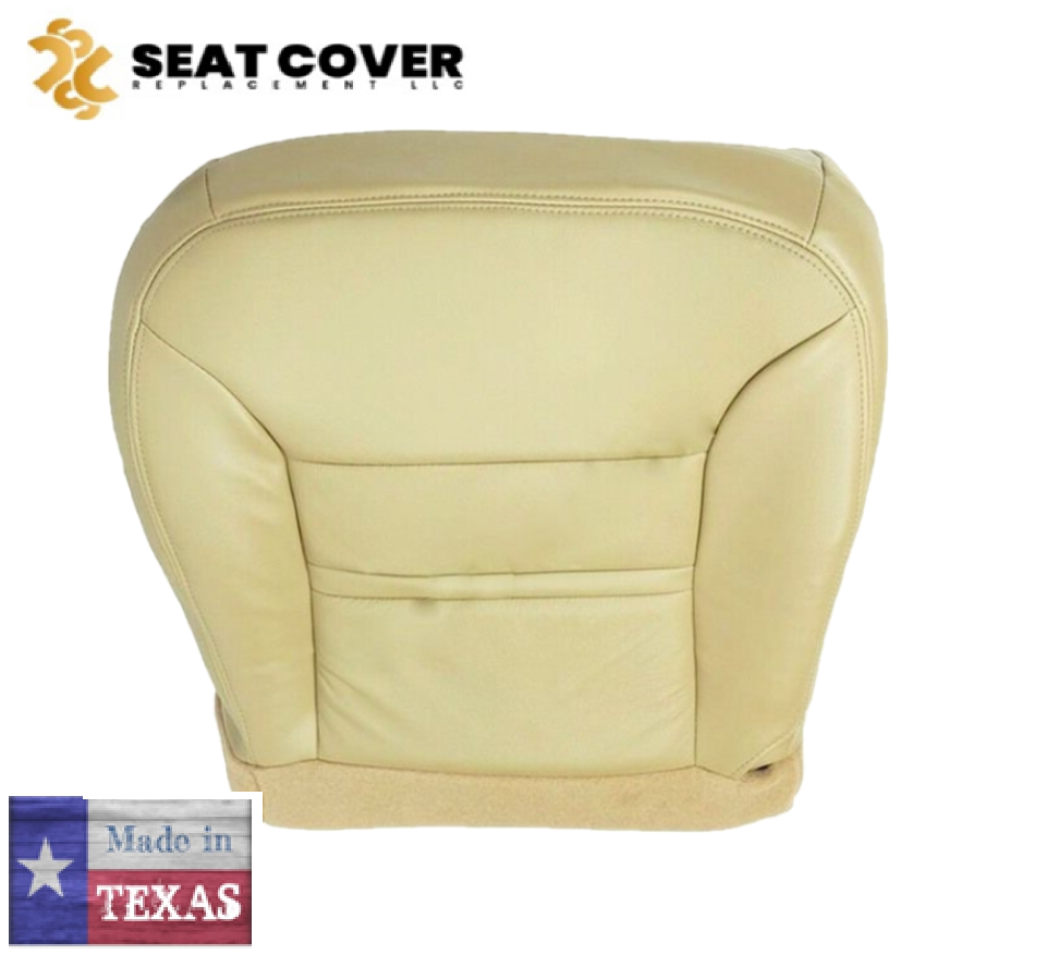 For Ford Excursion 2000 2001 Limited Driver Bottom Vinyl Seat Cover In Tan