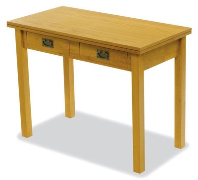 Dining Table w Chairs in Warm Oak Finish [ID 34012]