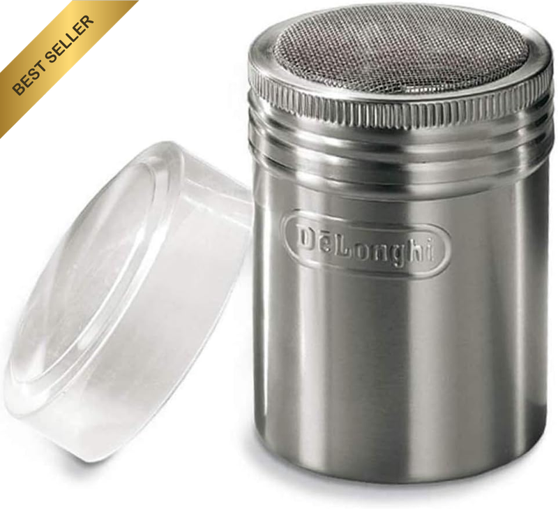 Stainless Steel Chocolate Shaker DLSC061, Coffee Machine Accessories, Silver