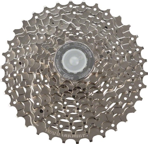 SunRace CSMX9X 11-Speed Cassette 10-46T Wide-Range, Black Chrome