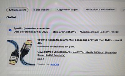 Foto dell'oggetto di un acquirente verificato