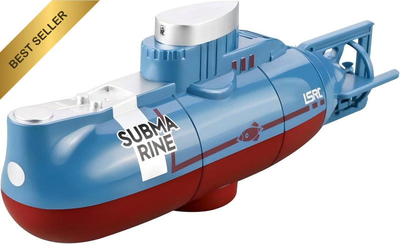 RC Mini Submarine Toy 360° Rotatable High Speed Underwater Boat Gift 8+