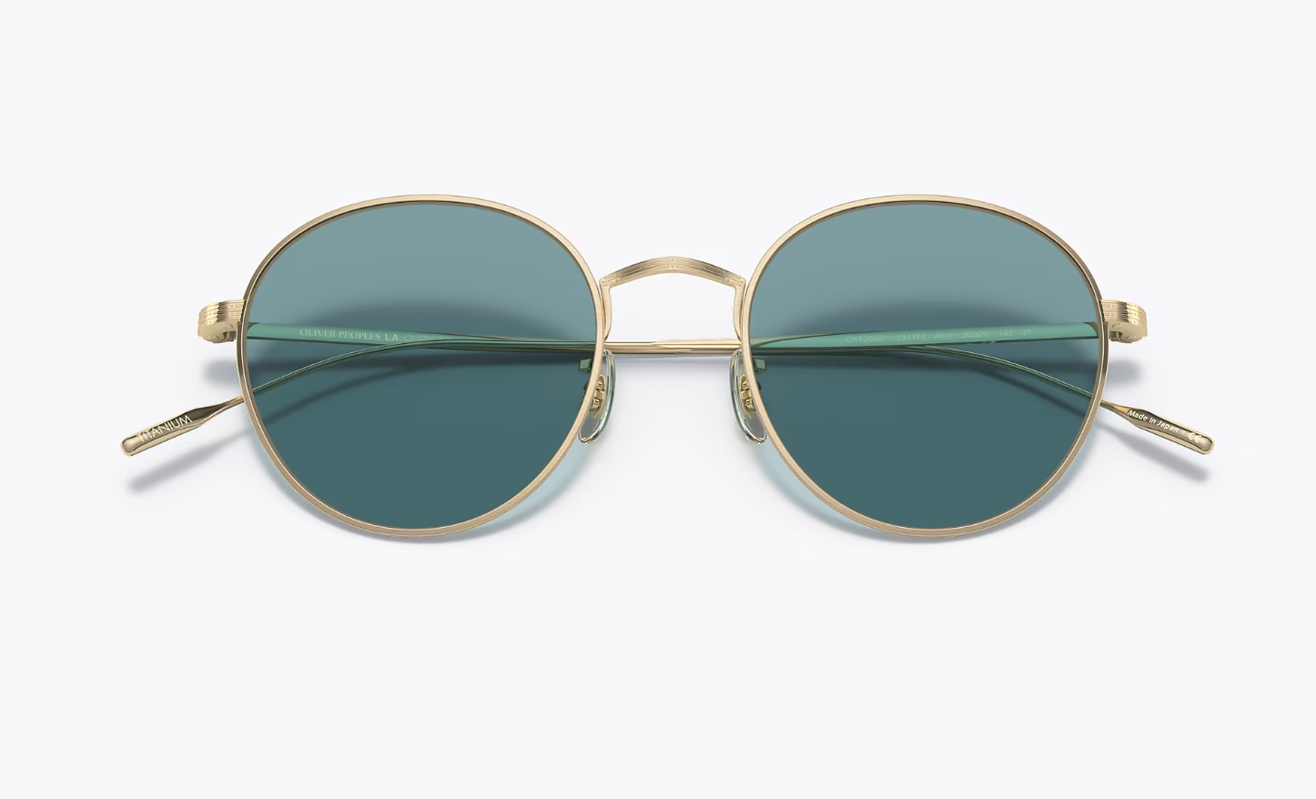 Pre-owned Oliver Peoples Altair 50mm Sun Ov1306st In Teal Polar Msrp$669