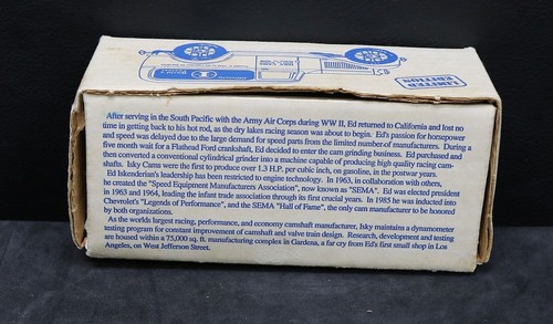 ERTL VINTAGE BANK 1932 FORD PANEL DELIVERY ISKY CAMS LIMITED EDITION #846 SH-1