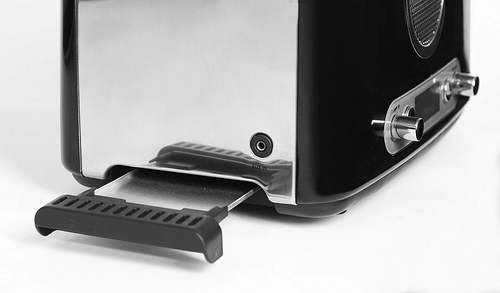 Elite Platinum ERT-6067 Maxi-Matic 2-Slice Multi-Function Radio Toaster, Silver