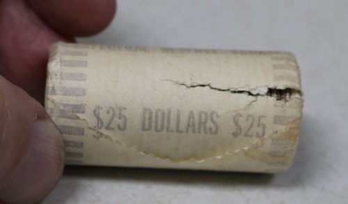 1979  $25 Susan B Anthony Dollars Federal Reserve Bank Sealed Roll #1526