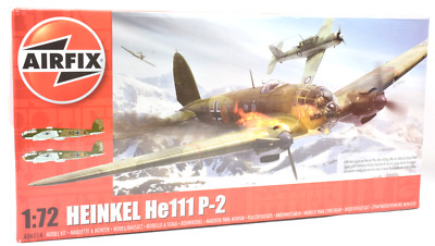 Airfix Heinkel He111 P-2 1:72 Scale Plastic Model Airplane Kit A06014