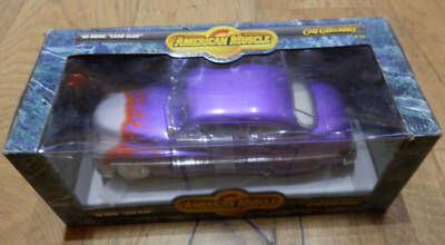 1949 MERCURY LEAD SLED PURPLE ERTL 1:18 DIECAST & BONUS 1990 HOT WHEEL PASSION