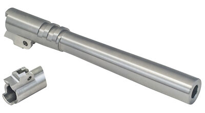 1911 Ultra Match Grade Bull Barrel - 6'', 45 ACP, Wilson/Nowlin Feed Ramp