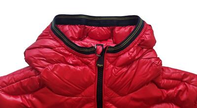 Pre-owned Blauer Men's Down Jacket 24wbluc03005 006355 Red