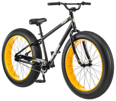 Mongoose 26 Inch Brutus Mens Alloy All Terrain Mountain Bike, Black | R4140