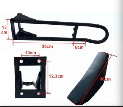 Motorcycle Style Seat for Stealth Bomber Electric Mountain Bike Beach Cruiser
