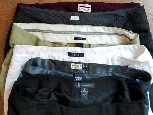 wholesale/resale lot 23 Pants Skirt Banana Republic Express AE Gap Hippie Loft