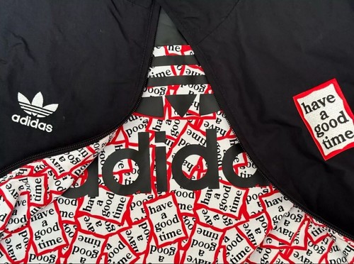 Have a Good Time ★ adidas HAGT Pullover Windbreaker adidas originals X Have A Good Time Pullover Windbreaker