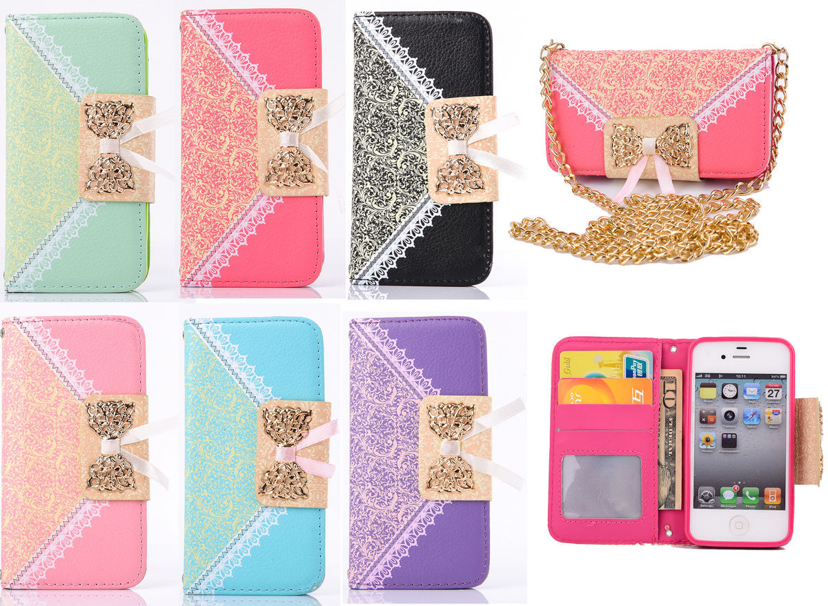 Funda Cartera de teléfono celular de Metal Para Apple