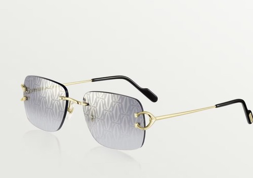 【Cartier】 'Signature C de Cartier' サングラス Cartier Sunglasses Signature C Big C New Model Monogram