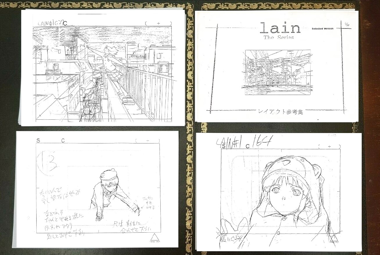 serial experiments lain・レイアウト参考集　岸田隆宏 serial experiments lain・レイアウト参考集 岸田隆宏の通販 by